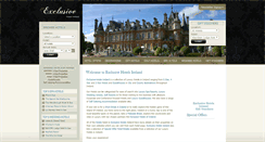 Desktop Screenshot of exclusivehotelsireland.com